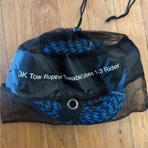 Airhead 3K Tow Rope for Towable Tubes - Blue/Black